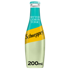 SCHWEPPES SLIMLINE BITTER LEMON 200ml