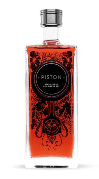 PISTON STRAWBERRY & HIBISCUS GIN