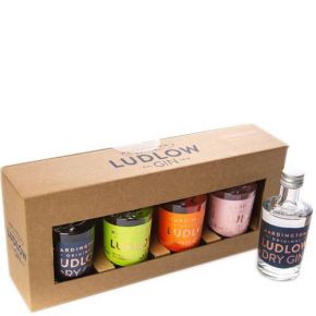 LUDLOW GIN GIFT PACK 4 x 50cl